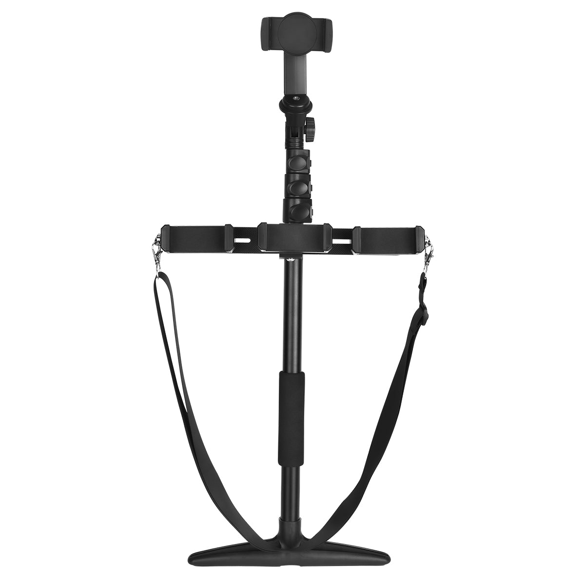 YELANGU Outdoor Walking Live Streaming Bracket Video Rig Holder Stabilizer for Android iPhone Tiktok Youtube Live Streaming
