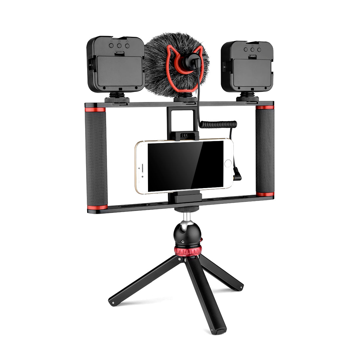 Yelangu PC05 Aluminium Smartphone Video Rig Filmmaking Vlogging Rig for iPhone Huawei