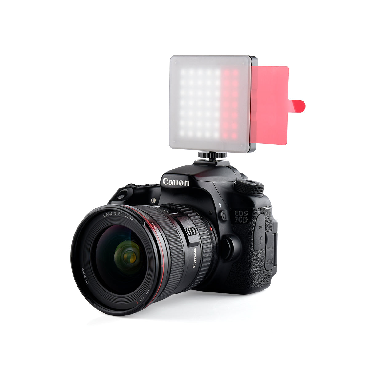 YELANGU LED49 4 Color Touch Dimming Video Light Fill Light Photographic Lighting for Live Photography Fill Light for Photographing