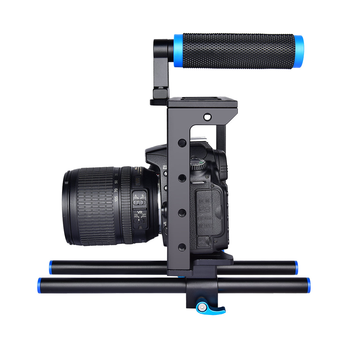 Yelangu C1 Camera Cage for Most Canon Nikon Sony Panasonic Dslr Camera and Mirrorless