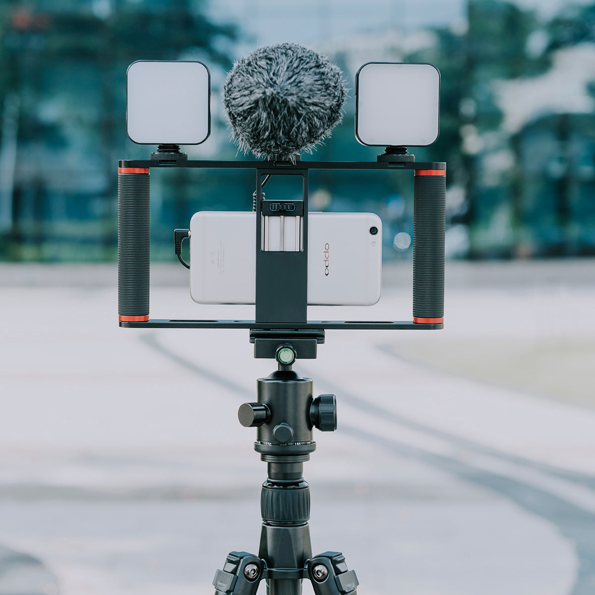 Yelangu PC05 Aluminium Smartphone Video Rig Filmmaking Vlogging Rig for iPhone Huawei