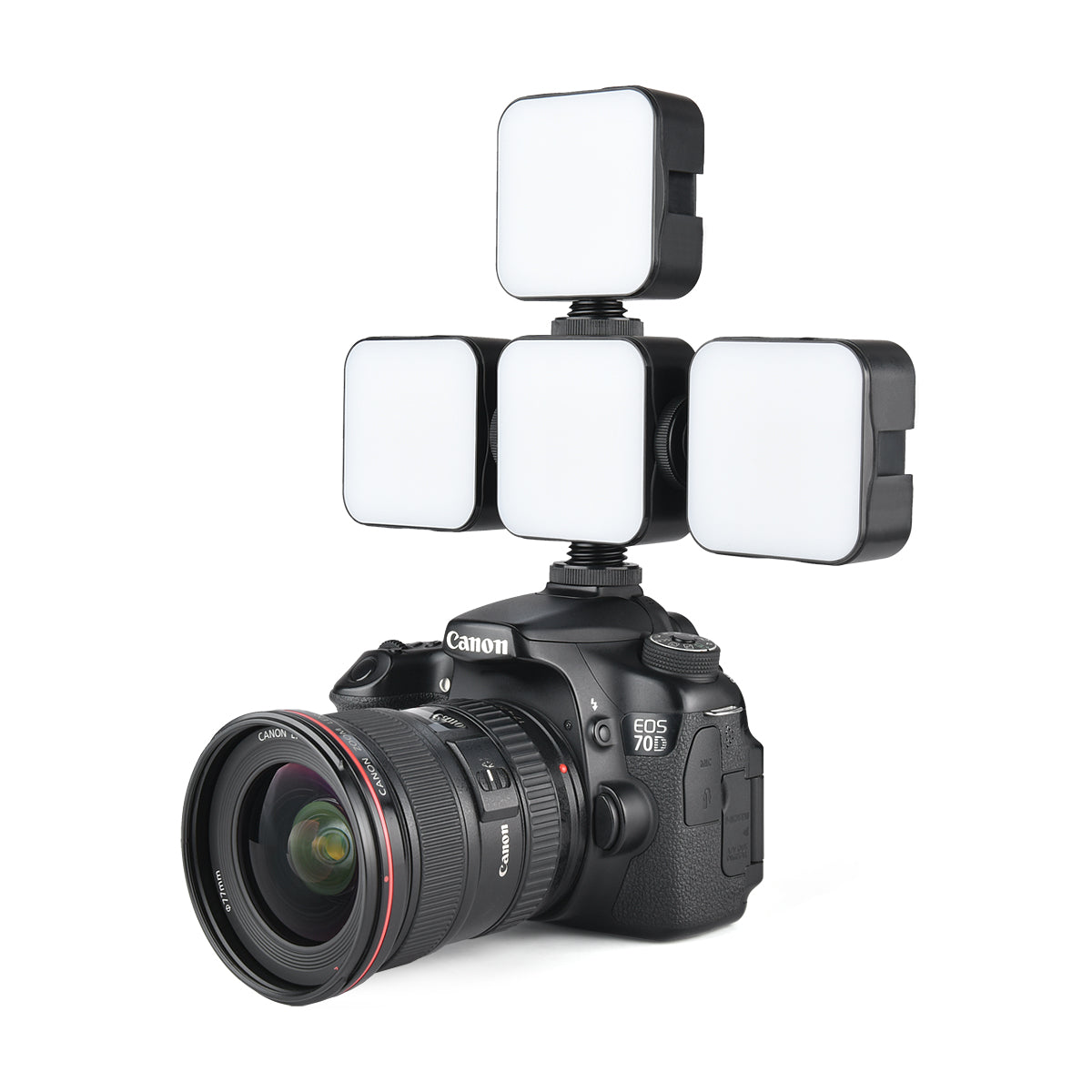 Yelangu LED01 Ultra Bright LED Video Light, LED 49 Dimmable High Power Panel Video Light