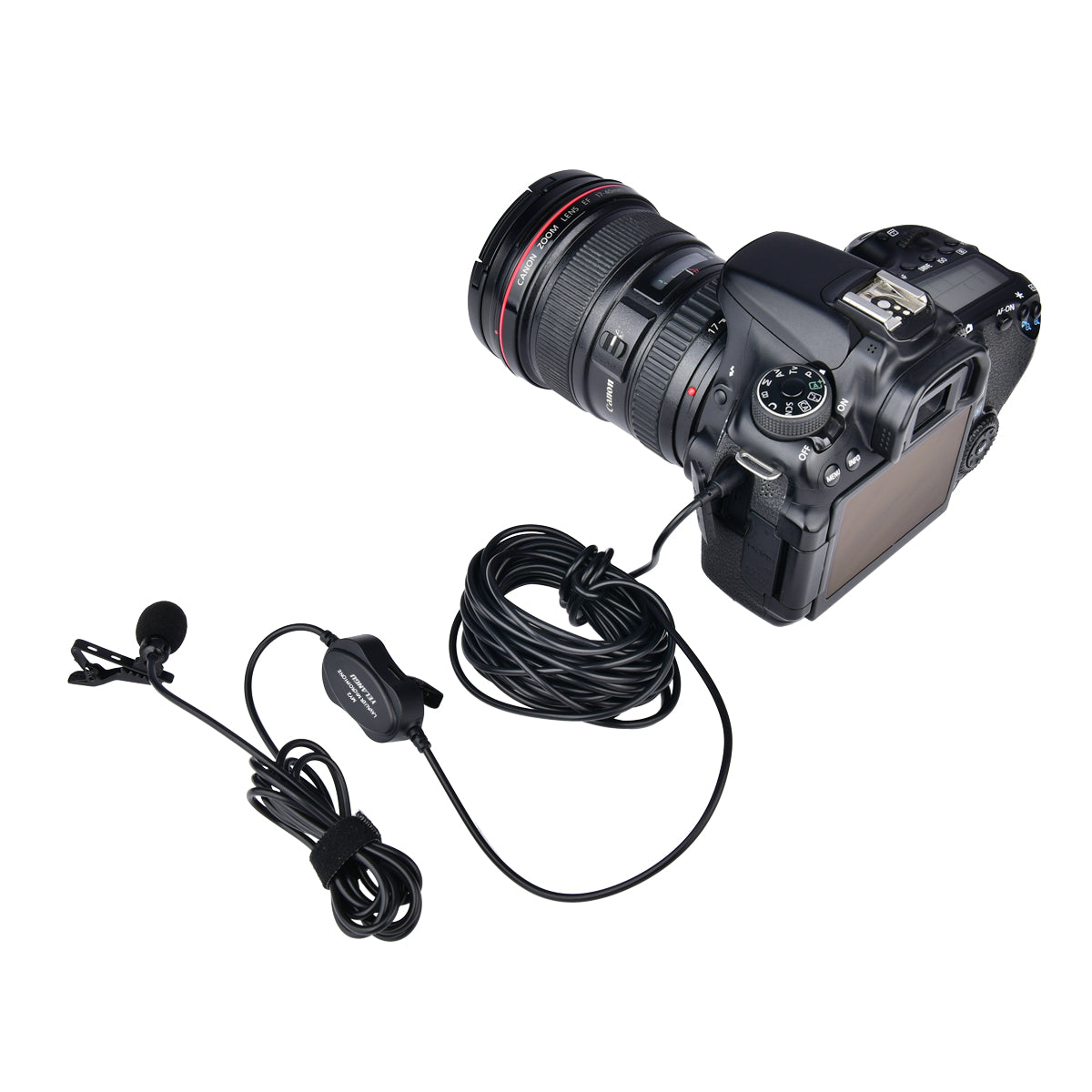 Yelangu MY2 lavalier Lapel Microphone Universal for Smartphone and Camera