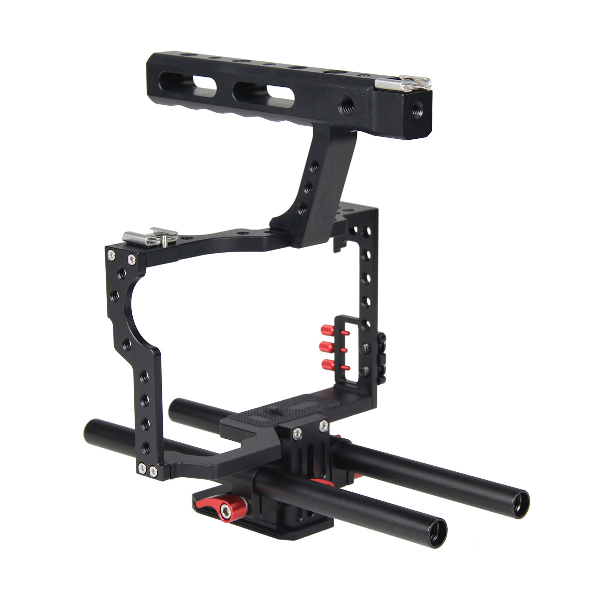 Yelangu C5 Aluminum Alloy Camera Cage for GH4/A7 and More Mirrorless Camera