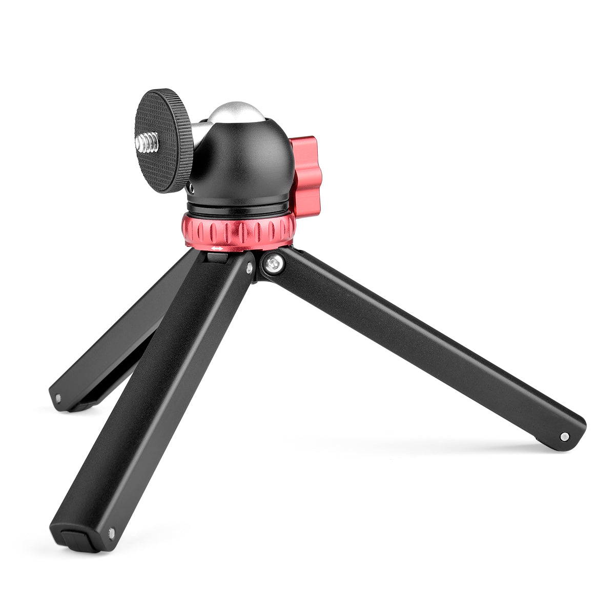 Yelangu T1 Mini Desktop Travel Tripod Aluminum with 360 Degree Ball Head for Cameras and Phone