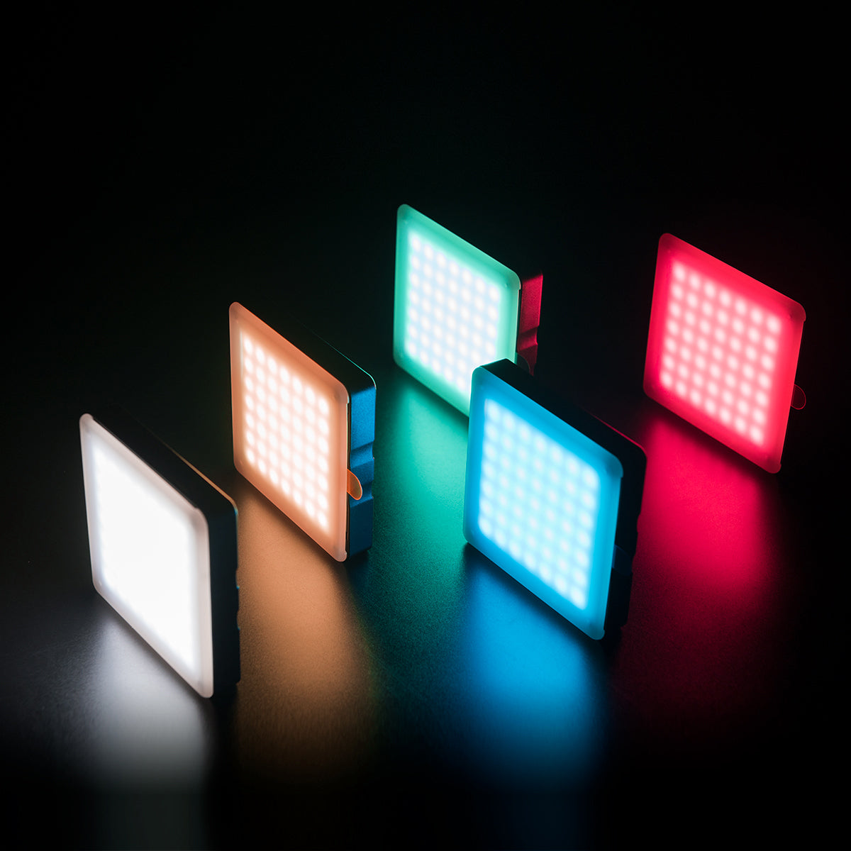 YELANGU LED49 4 Color Touch Dimming Video Light Fill Light Photographic Lighting for Live Photography Fill Light for Photographing