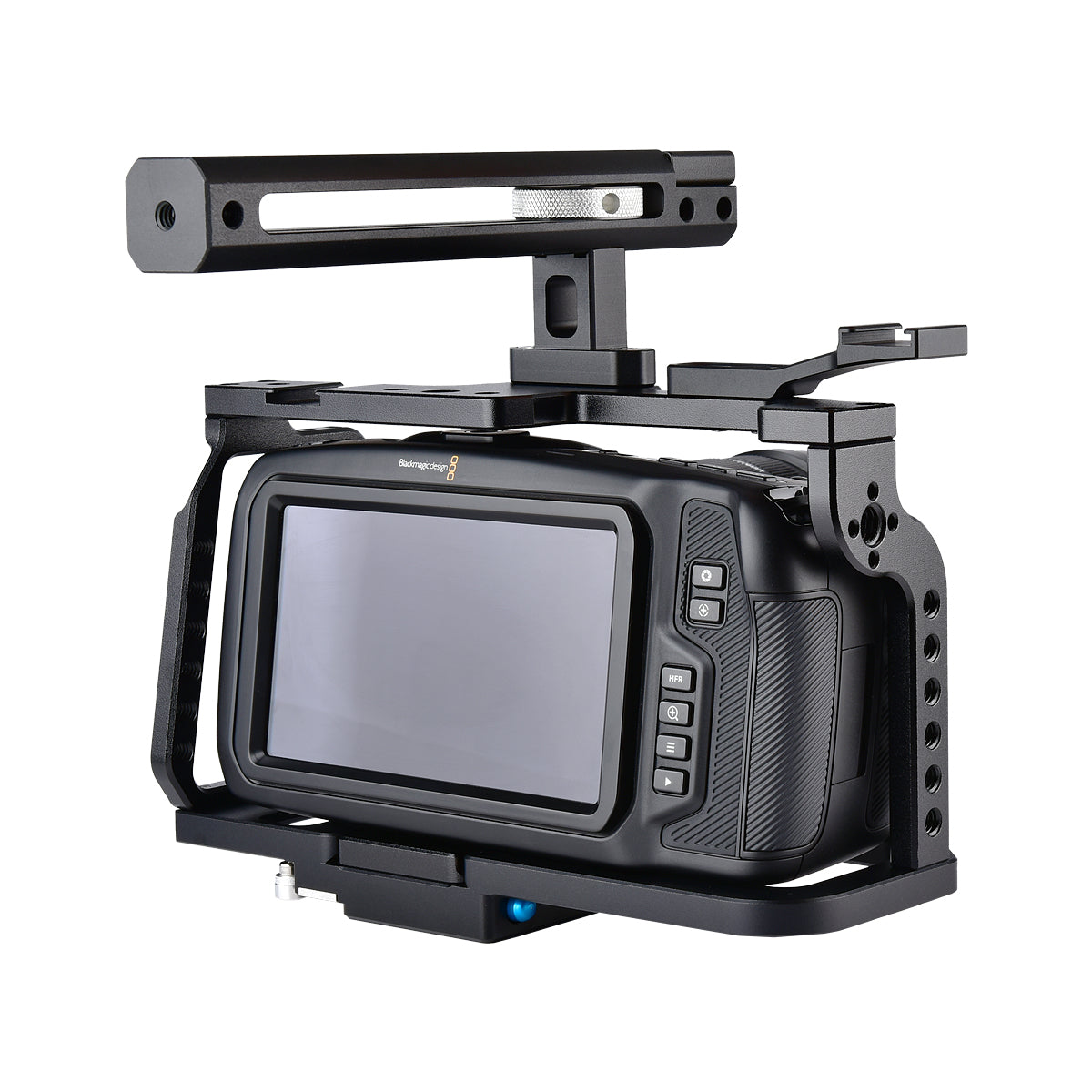 Yelangu C9 BMPCC 4K /6K Camera Cage with Handle for Blackmagic Design Pocket Cinema Camera 4K / 6K