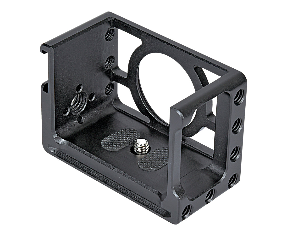 Yelangu C10 Metal Cage for Sony RX0 II/RX0 with Cold Shoe Quick Release Fixation 1/4" Tripod Mount