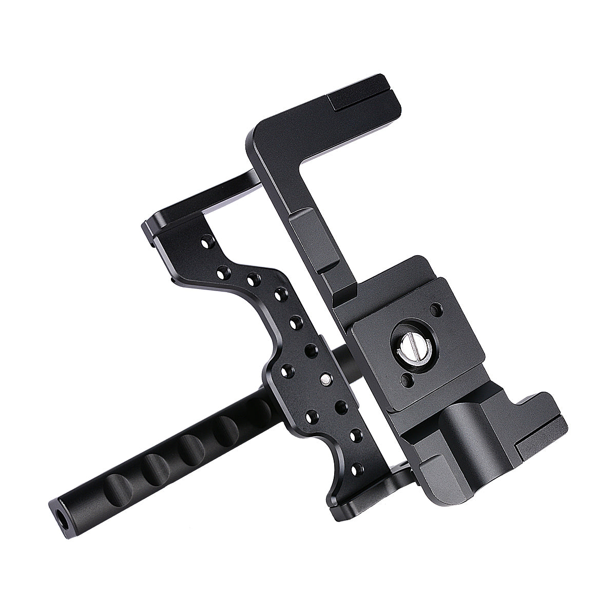 Yelangu C7 GH4/5 Cage Kit for Panasonic Lumix withTop Handgrip, Cage and Dual Rod Baseplate System