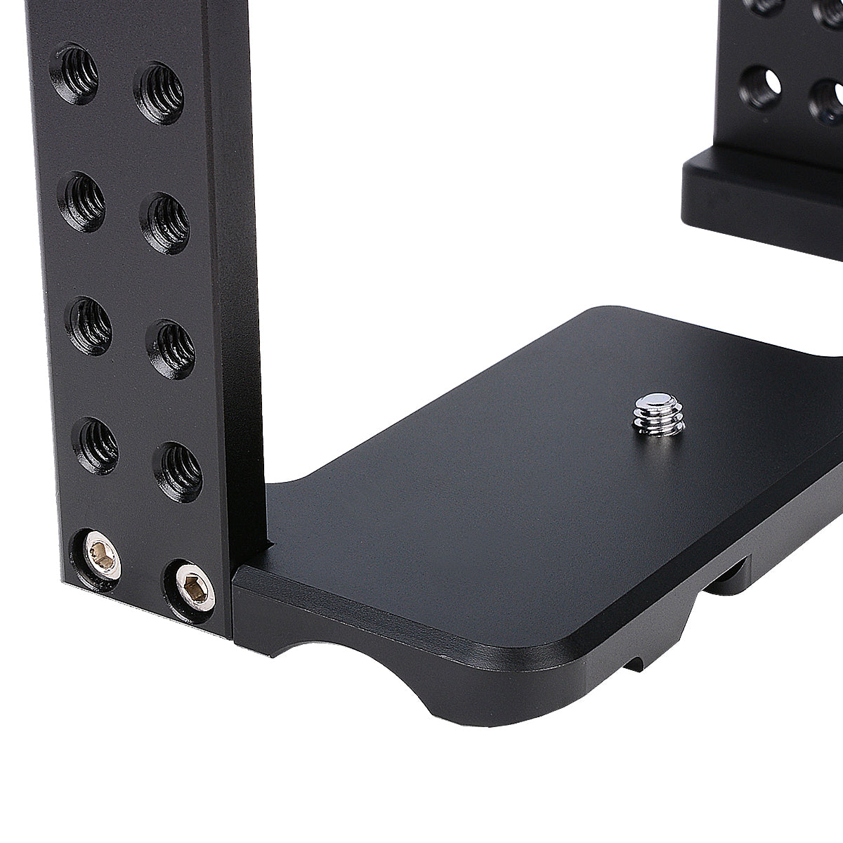 Yelangu C7 GH4/5 Cage Kit for Panasonic Lumix withTop Handgrip, Cage and Dual Rod Baseplate System