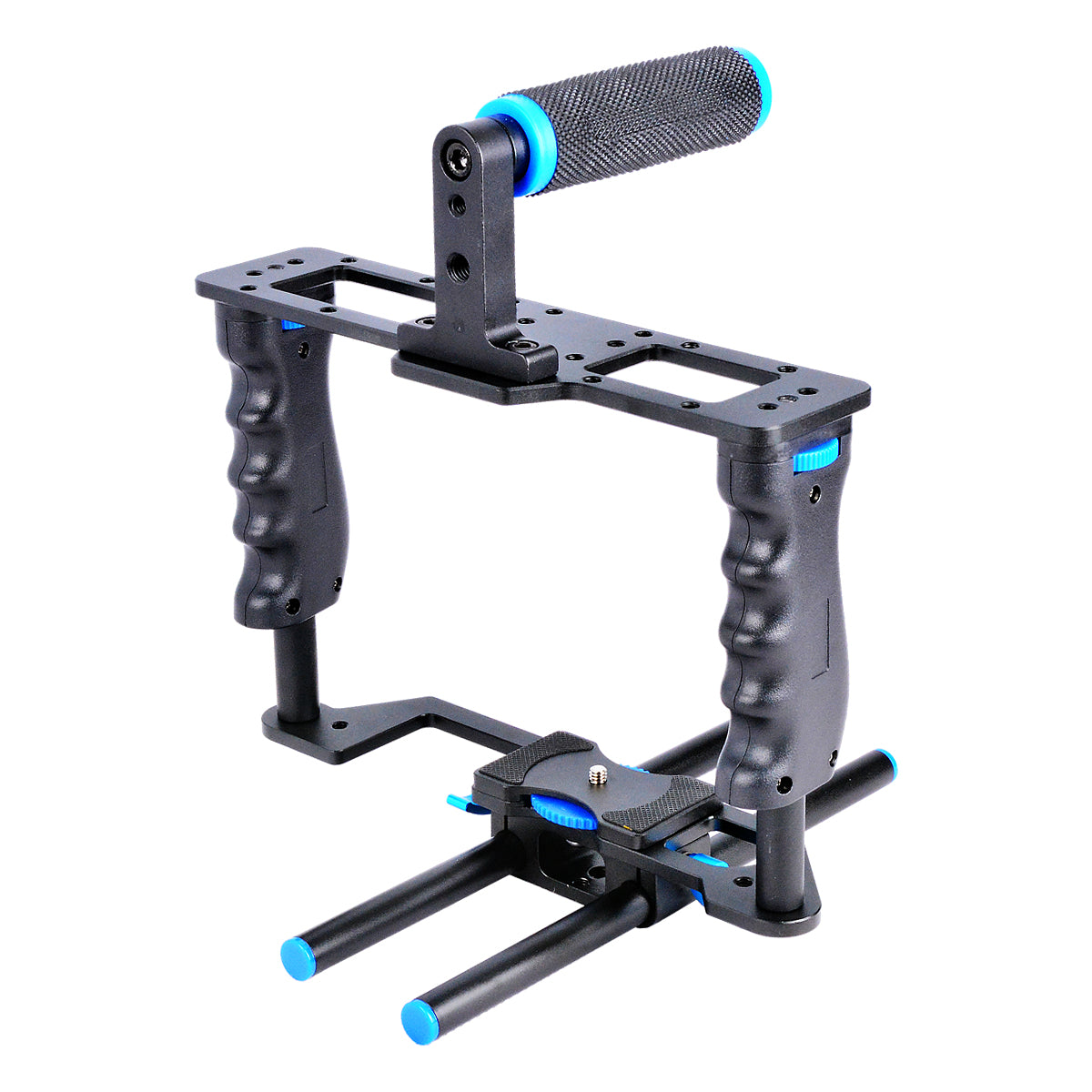 Yelangu C2 Aluminum Alloy Camera Video Cage Film Movie Making Kit Top Handle and Grip Handle