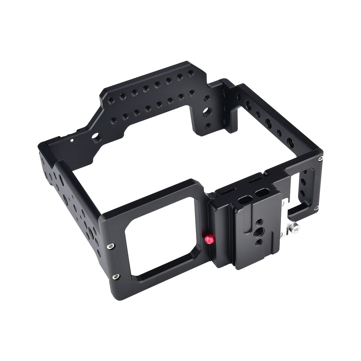 Yelangu C8 Camera Cage Top Handle Tripod Mount Plate 15mm Rod base for Canon Nikon Sony Panasonic