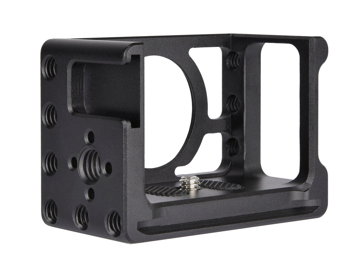 Yelangu C10 Metal Cage for Sony RX0 II/RX0 with Cold Shoe Quick Release Fixation 1/4" Tripod Mount