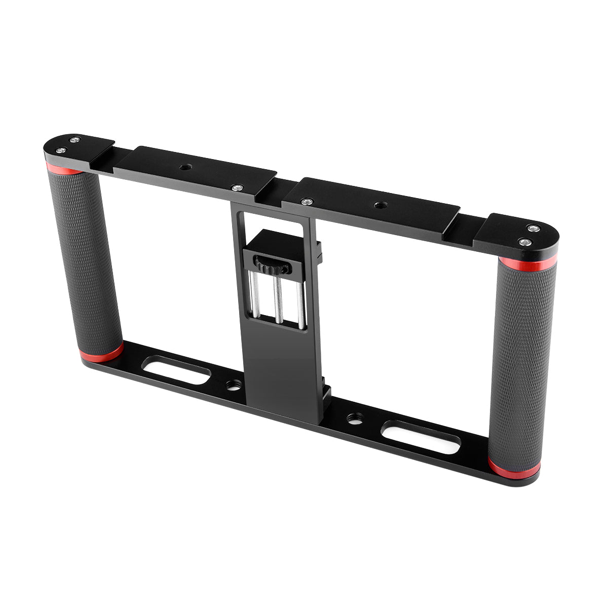 Yelangu PC502 Cell phone video vlog rig kit with microphone + tripod + ball head + 2 led light