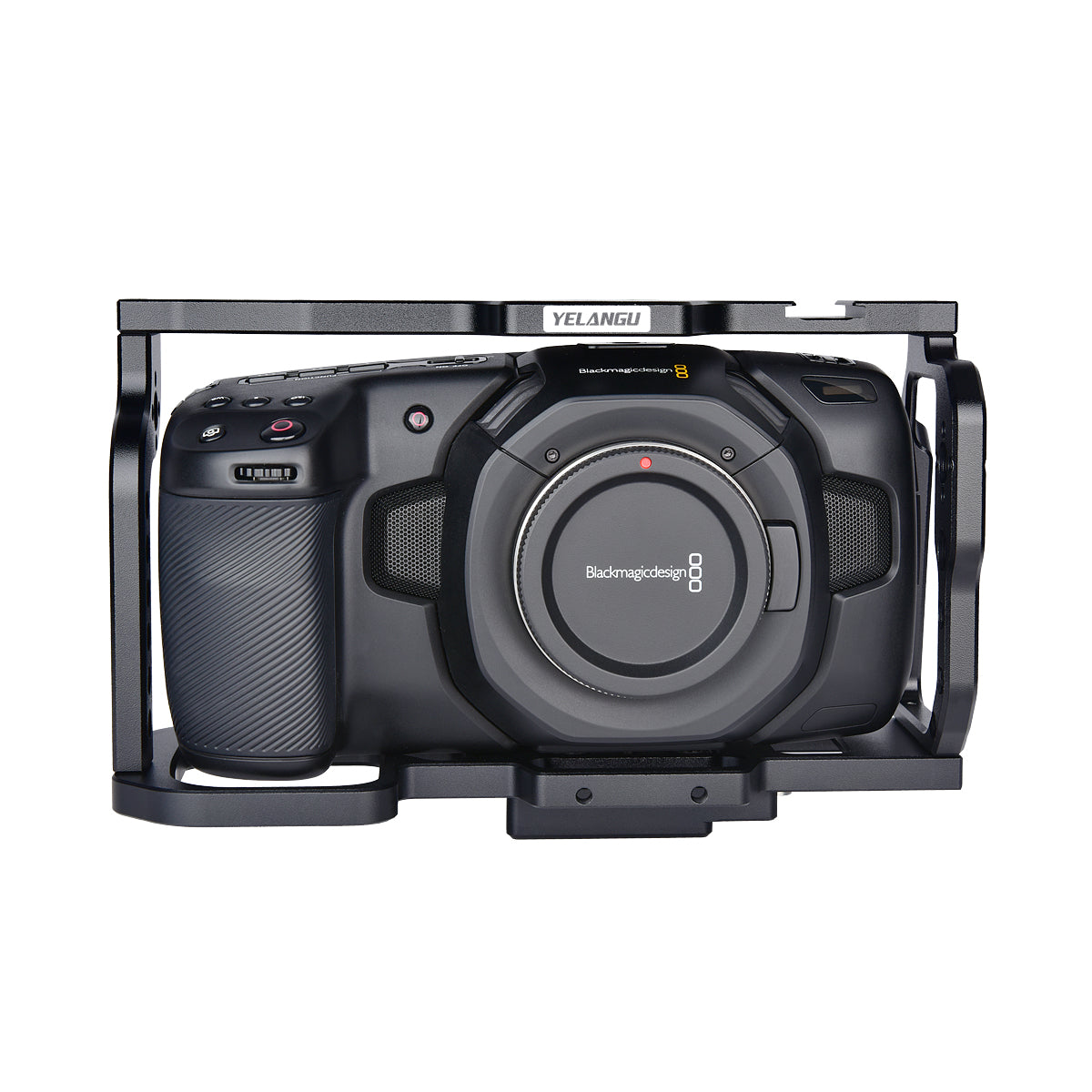 Yelangu C9-A Quick Release Cage for Blackmagic Camera bmpcc 4K & 6K with Quick Release Plate