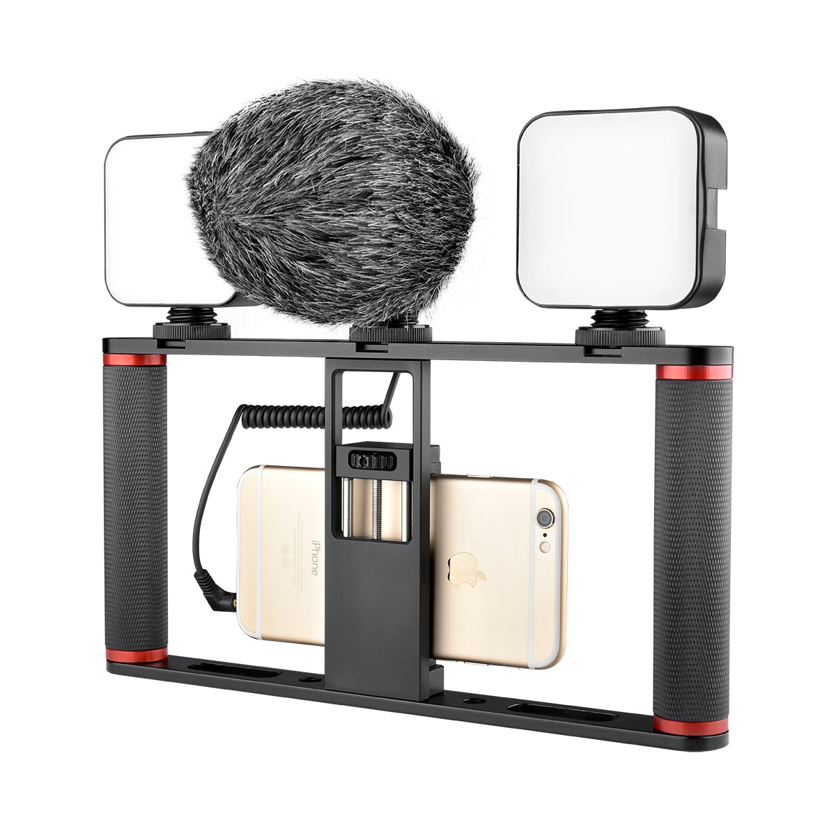 Yelangu PC05 Aluminium Smartphone Video Rig Filmmaking Vlogging Rig for iPhone Huawei