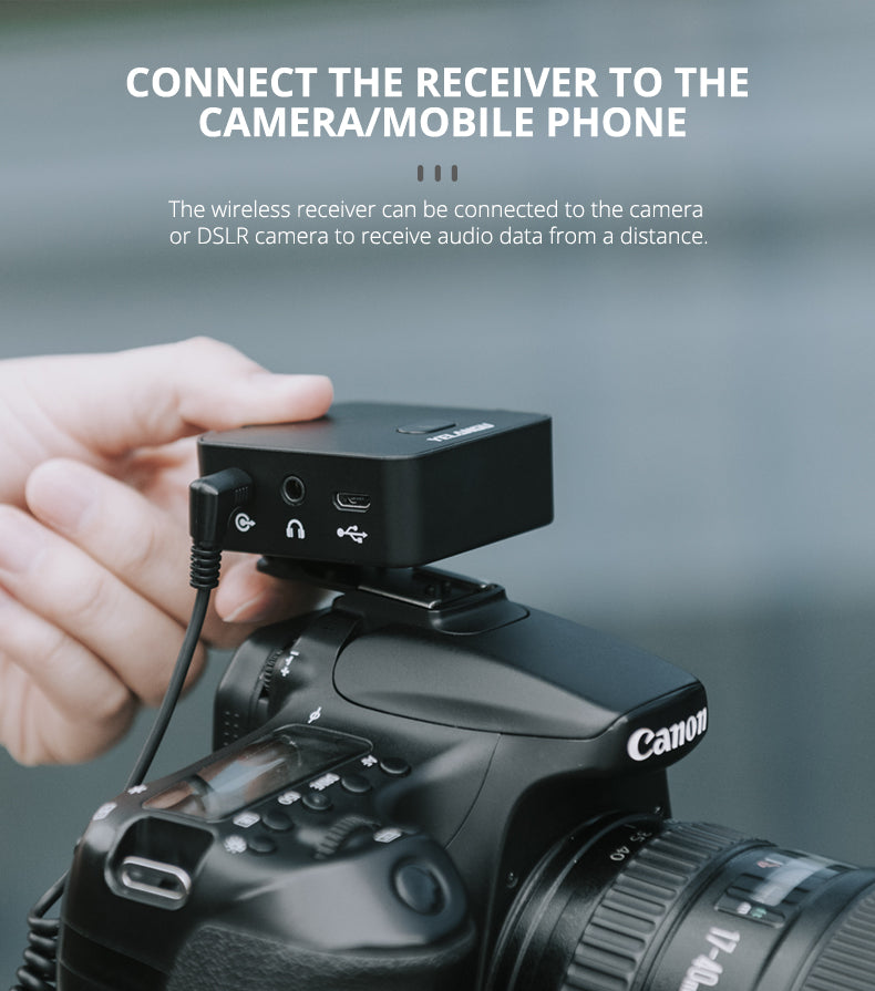 YELANGU MX5 Portable Wireless Microphone Lavalier Interview Recording for Mobilephone DSLR Camera iPhone Xiaomi