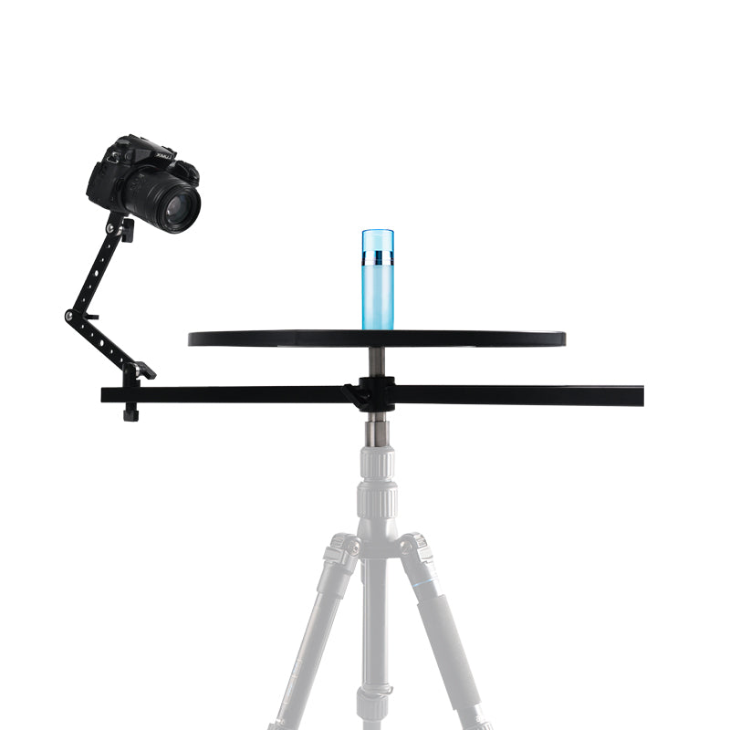 Yelangu R2 360 Degree 3D Rotating Camera Slider, Professional 360° Panoramic Rotating Photography Booth, for Product Shooting, Photography, Video