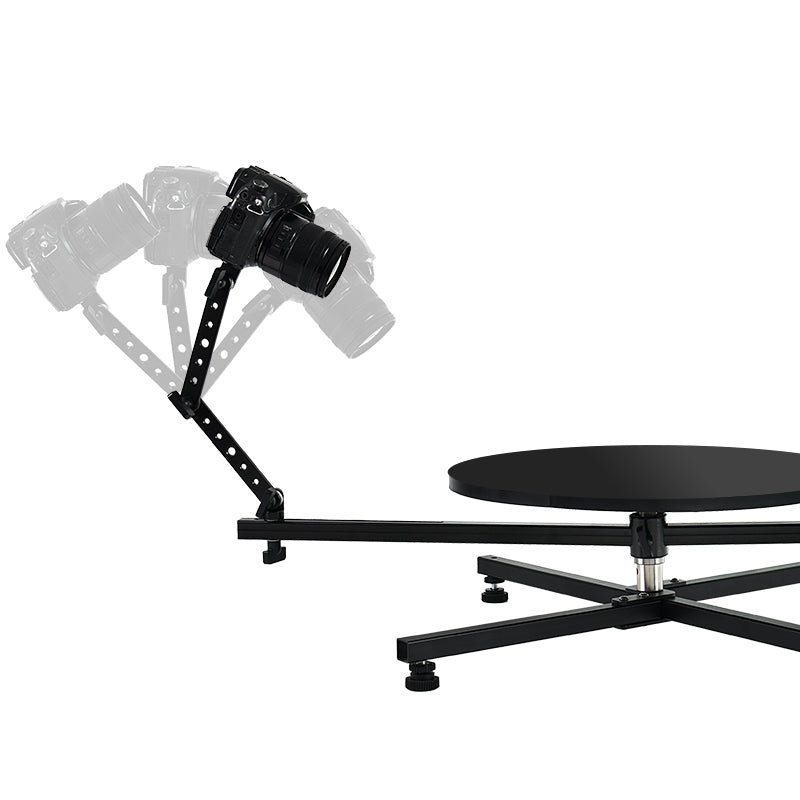 Yelangu R2 360 Degree 3D Rotating Camera Slider, Professional 360° Panoramic Rotating Photography Booth, for Product Shooting, Photography, Video