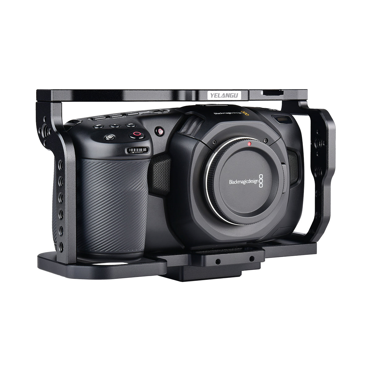Yelangu C9-A Quick Release Cage for Blackmagic Camera bmpcc 4K & 6K with Quick Release Plate