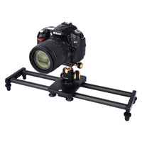 Yelangu L40T Camera Slider Carbon Fiber Rail 16 inches/40 cm for Smartphone Nikon Canon Sony Camera
