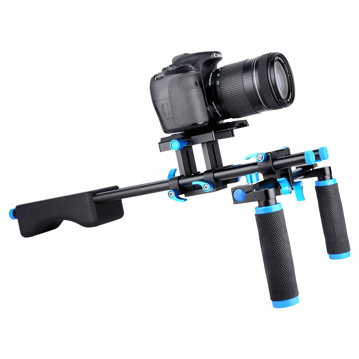 Yelangu D2 Shoulder Mount Bracket DSLR Shoulder Rig for Digital Camera