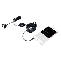 Yelangu MY2 lavalier Lapel Microphone Universal for Smartphone and Camera