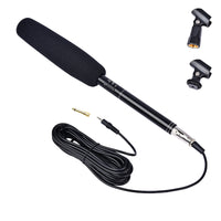 Yelangu mic04 Interview Microphone Photography Video Stereo Mic for Camcorders Canon Nikon DSLR