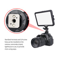 Yelangu LED204 on-Camera LED Video Light Dimmable Bi-color